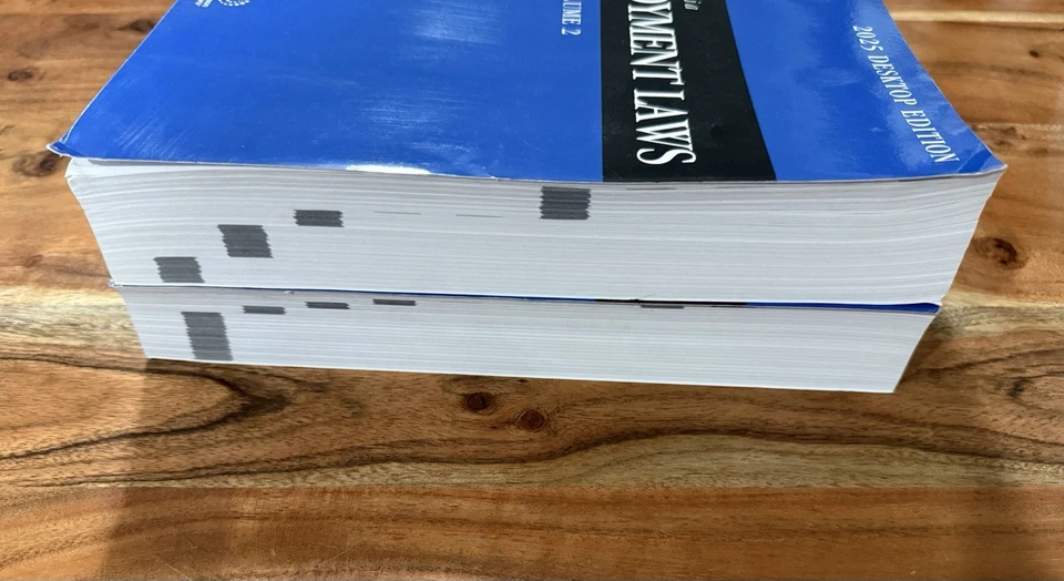 California Employment Laws  2025 ed. (California Desktop Codes) Vol I & II - Image 4 of 4