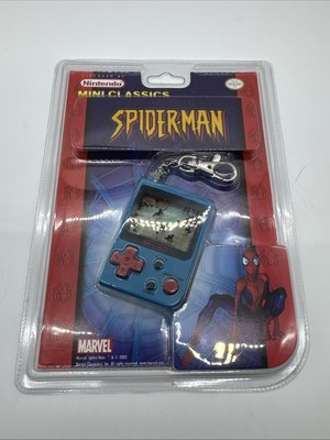 Nintendo Spider-Man Mini Classic Game Watch Schlüsselanhänger Neu & Sealed 