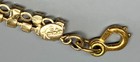 Vintage Signed Kramer Gold  Link Adjustable Pink Purple Rhinestones Necklace — photo 5