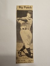 Jeff Heath Indians Big Punch 1939 Picture