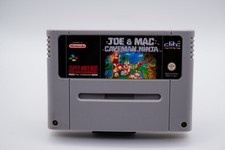 Thumbnail of ebay&reg; auction 157875614173 | Joe & Mac: Caveman Ninja | Super Nintendo SNES | Nur Cartridge | PAL