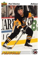 Paul Stanton Penguins 1991 Upper Deck RC Hockey #203