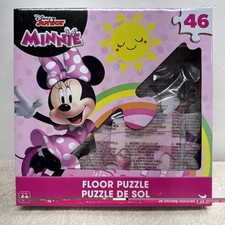 Disney Junior Minnie Mouse Floor Puzzle 46 Pieces 24" x 36" 410752 New