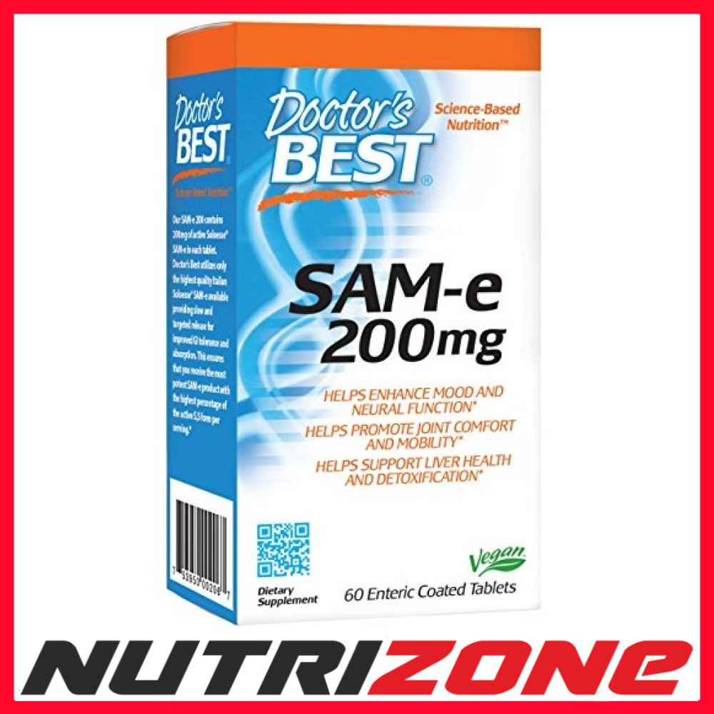 Doctor's Best SAM-e 200mg - 60 tablets