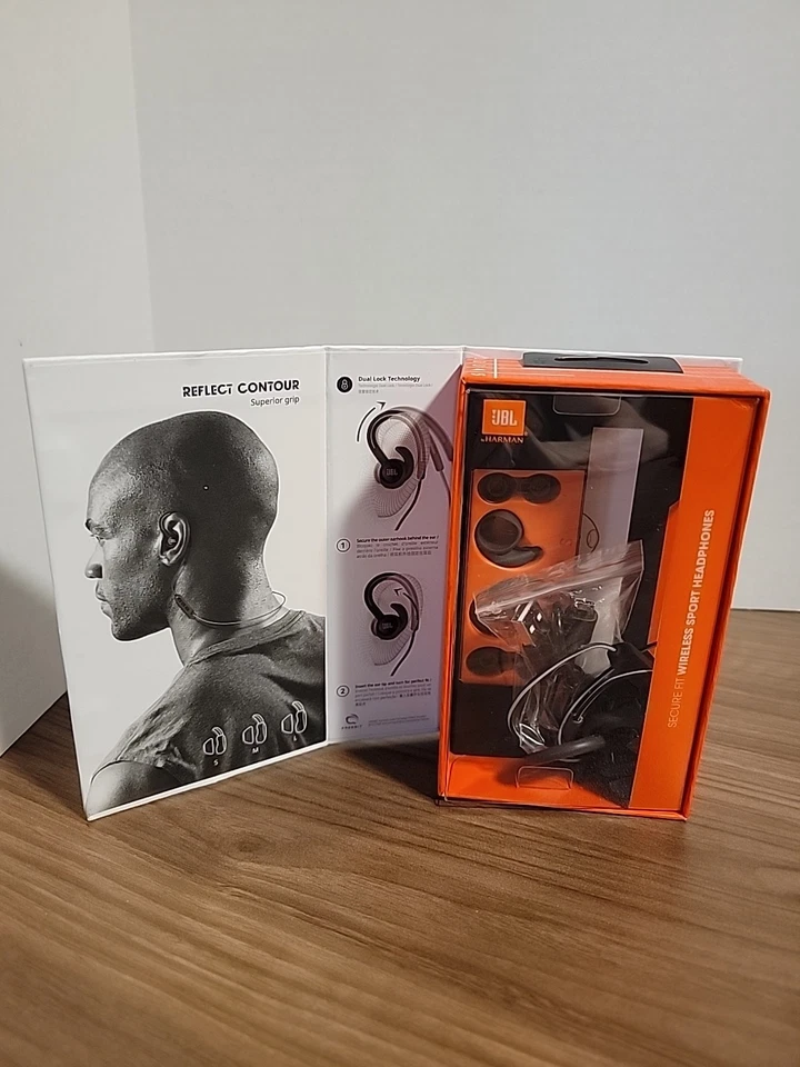 JBL Reflect Contour Secure Fit 无线运动耳机-零件,不充电 — 第 2/4 张图片