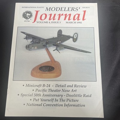 *Vintage Back Issue of IPMS Magazine - Modelers' Journal - March 1992