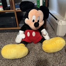 Disney Parks Mickey Mouse Plush 23 Large Stuffed Animal WDW Tag Early 2000s NWT