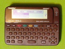 Franklin Bookman Electronic Holy Bible King James Version KJB-640 - w/Batteries