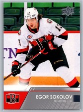 #28 Egor Sokolov 2021-22 Upper Deck AHL Belleville Senators
