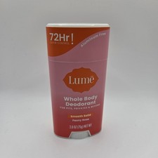 Lume Smooth Solid Whole-Body Deodorant in Peony Rose 2.6 oz Stick New