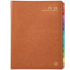 Monthly Planner 2026 from JAN. 2026 to DEC. 2026, 8.86'' x 11.4'' with Coated T