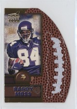 1999 Pacific Aurora Leather Bound Randy Moss #12 HOF 0ba6