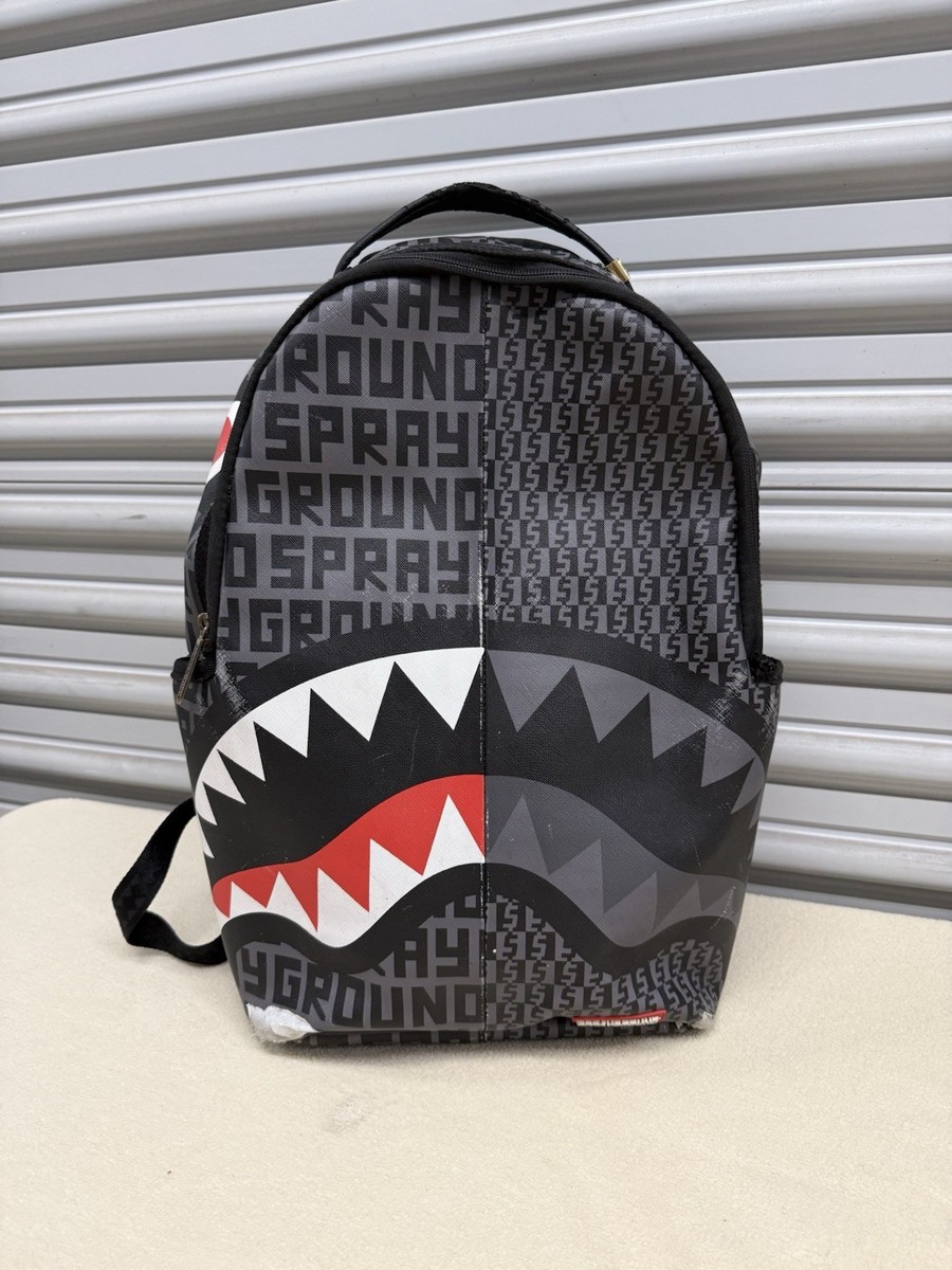 SPRAYGROUND Limited Edition Torpedo Shark Black Backpack Bookbag