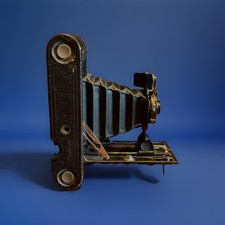 RARE 1913 Antique Eastman Kodak Junior Folding Camera No. 1 A  8592 EUC