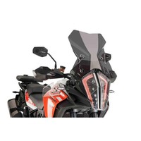 Puig Touring-Windschutzscheibe Fur KTM 1290 Super Adventure S 17-20 Dunkelgrau