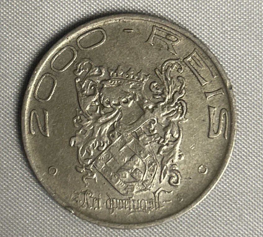 1932 Brazil 2000 Reis 8g Silver 0.500 - ICG MS64 - Image 4 of 4