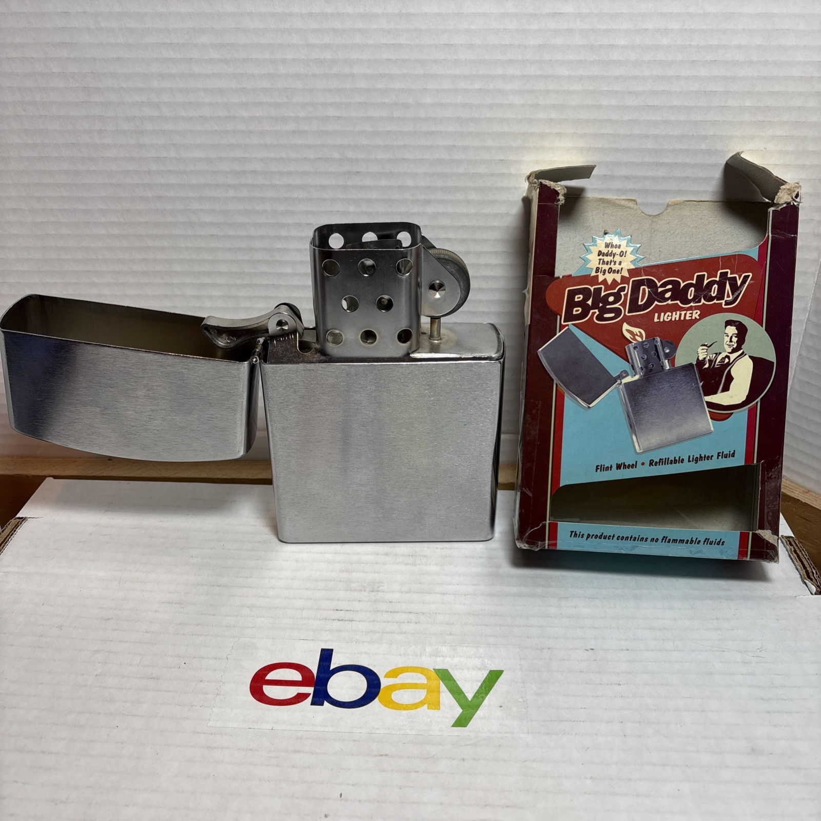 Big Daddy, Gibson Flint Wheel Vg Condition. Box Not So Good 