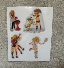 1984 Barbie Puffy Stickers, Used