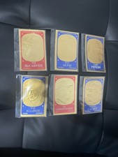 1965 Topps Embossed Lot of 6 Joe Christopher Causey Allison McCarver Peters ￼￼