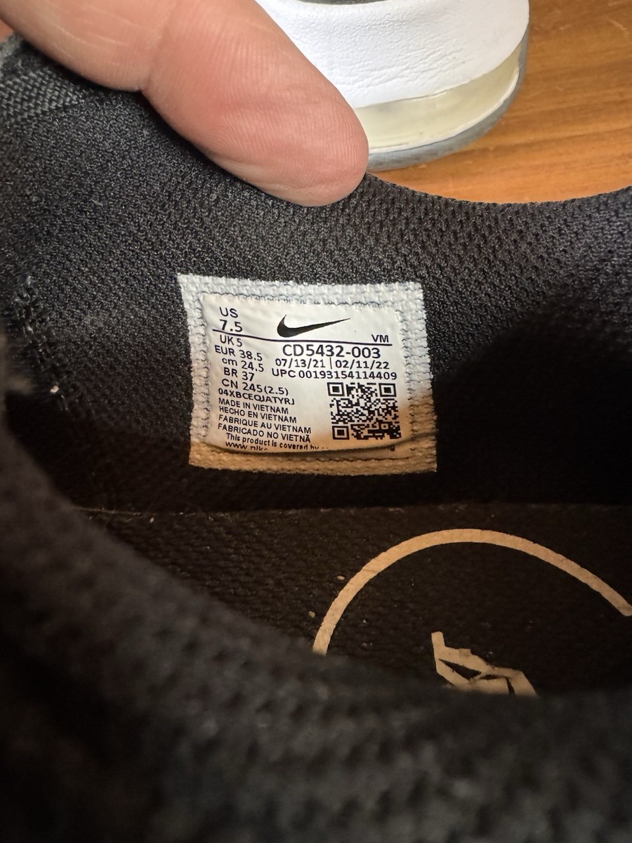 Nike Air Max SC Black Grey Running Shoes CD5432-003 Women’s 7.5 Walking Clean! — product photo 7 of 10