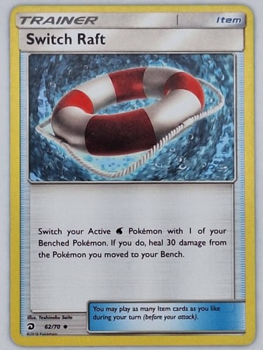 Switch Raft 62/70 Pokemon - Sun & Moon Dragon Majesty MP