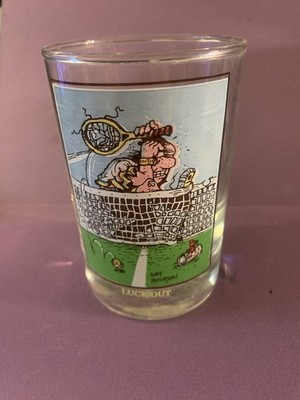 1982 Arby's Collector Series Glass Gary Patterson 'Luck Out  Thought Factory