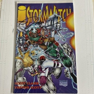 Image StormWatch #3 Signed by Jim Lee of Image Comics March 1993