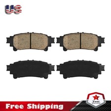 4x Rear Ceramic Brake Pads Set for 2010-2015 Lexus RX350 2015-2019 Highlander