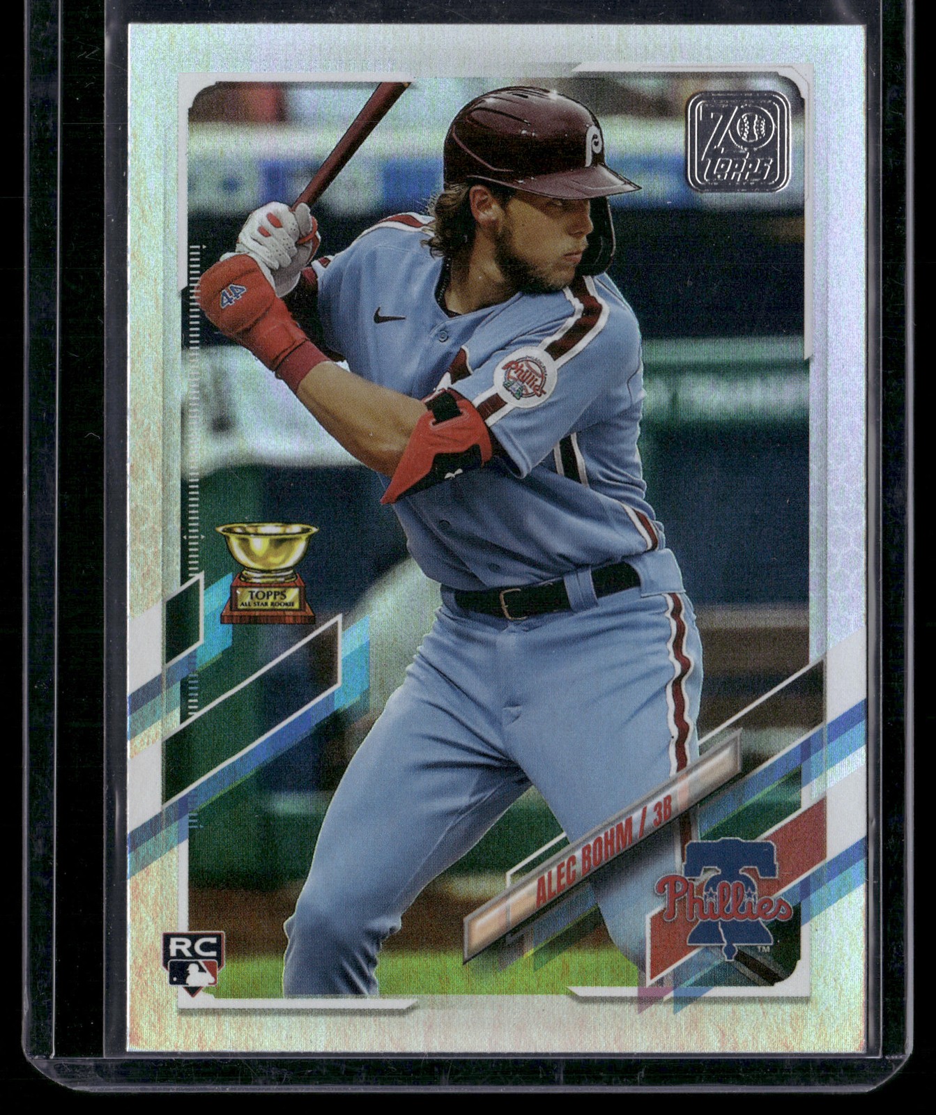 Alec Bohm 2021 Topps Rainbow Foil #277 Philadelphia Phillies