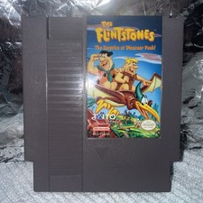 Authentic The Flintstones: The Surprise at Dinosaur Peak! - NES