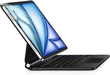 Keyboard Case for iPad Air 13 Inch M3 2025/M2 2024 ,iPad Magic Keyboard Black