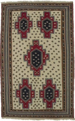 Hand-Woven Tribal Geometric Oriental Rug Area Boho Home Decor Carpet 4X7 ft