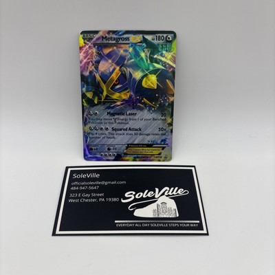 Metagross EX XY34 - Black Star Promo Shiny - Pokemon XY Holo Card