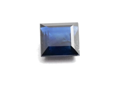 Saphir 1,515 ct Treppenschliff blau Australien natürlich unerhitzt - Bild 1 von 4