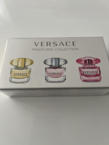 Versace Womens Miniature Trio Gift Set 3 x 5ml Mini EDT Eau de Toilette - Picture 2 of 6