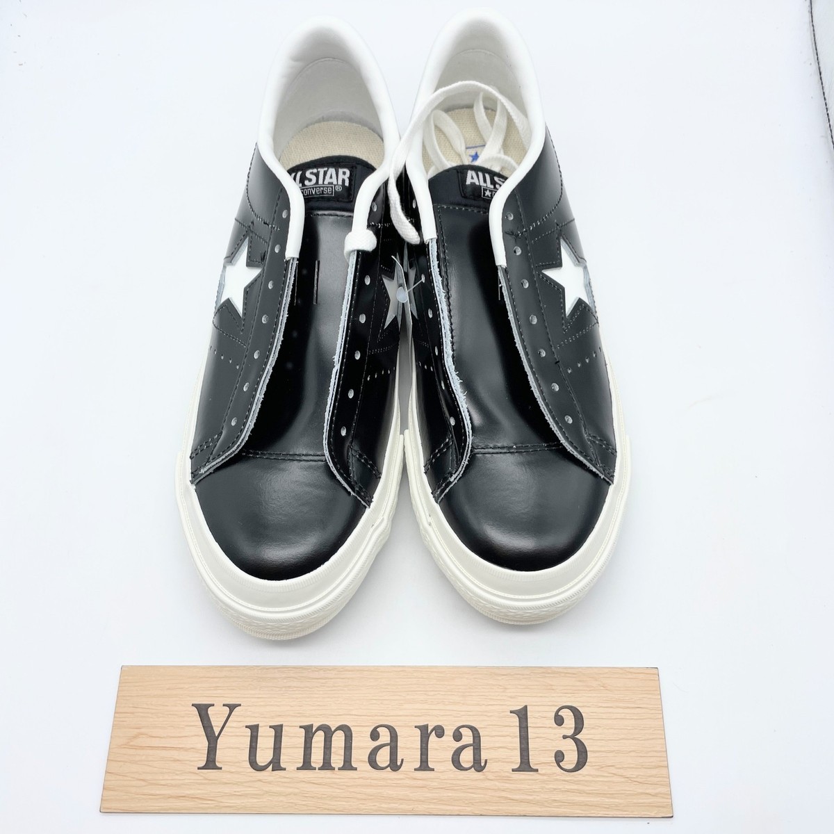 靴 CONVERSE ONE STAR made in japan 26.5 Converse One Star Made in Japan Vintage Canvas 'Black' 35200520