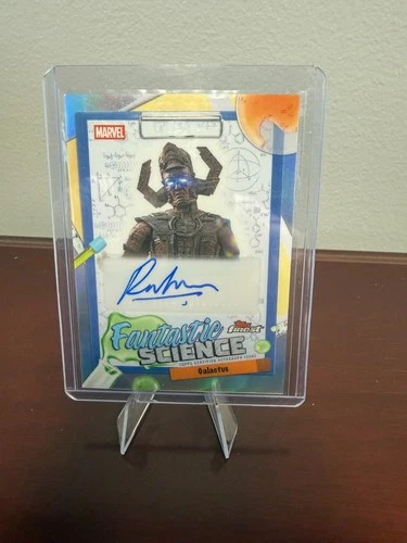 Autograph 2026 Topps Finest Fantastic Four GALACTUS Science Ralph Ineson Auto