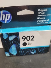 Genuine HP 902 Black Ink Cartridge OEM New Factory Sealed