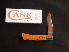 Case XX Persimmon Orange Bone Gator Jig Axe Handle Carbon Steel BR61135 NEW