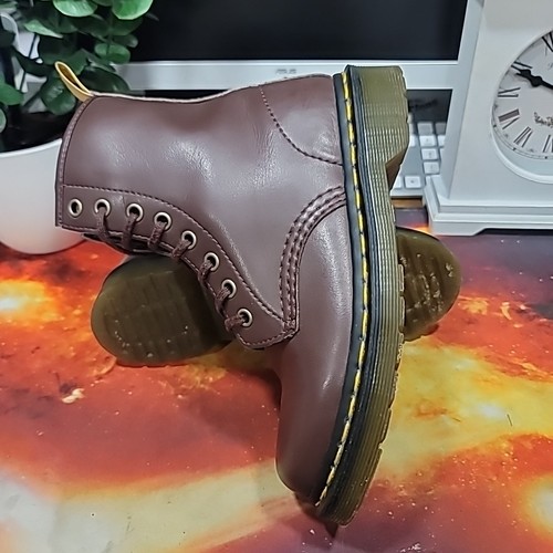 DR MARTENS Vegan Brown 14045 Boots UK 3 - Picture 18 of 22