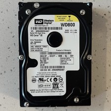 Western Digital WD800 WD800JD-75MSA1 - 80GB SATA Hard Drive