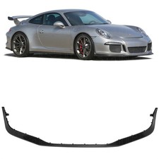 Fits 14 15 16 Porsche Carrera 911 Gt3 991 .1 Front Bumper Lip Spoiler Pu Black