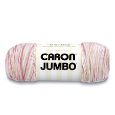 Caron Jumbo Rosewood Yarn 340g Variegated Acrylic for Knitting and Crochet