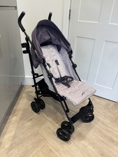 Mamas & Papas Cruise Swirl Stroller Buggy Pushchair Purple And Black