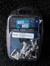 Westwind 28mm Samurai - Foot Samurai Archers Loading #ESAM6
