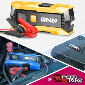 2000A Peak Amps Multifunction Charger Portable Car Booster Jump Starter Yellow