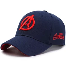 Avengers Embroidered Baseball Cap Unisex Cotton Snapback Dad Hat