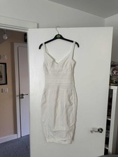 House of CB White Bandage Midi Dress - Size S