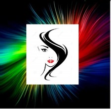 WOMAN'S FACE AIRBRUSH, PAINT BRUSH TEMPLATE ART STENCIL 