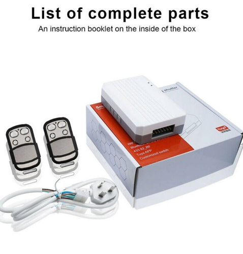 REMOTE CONTROL UNIT & 2 Handsets Fobs Roller Shutter Garage Doors ...